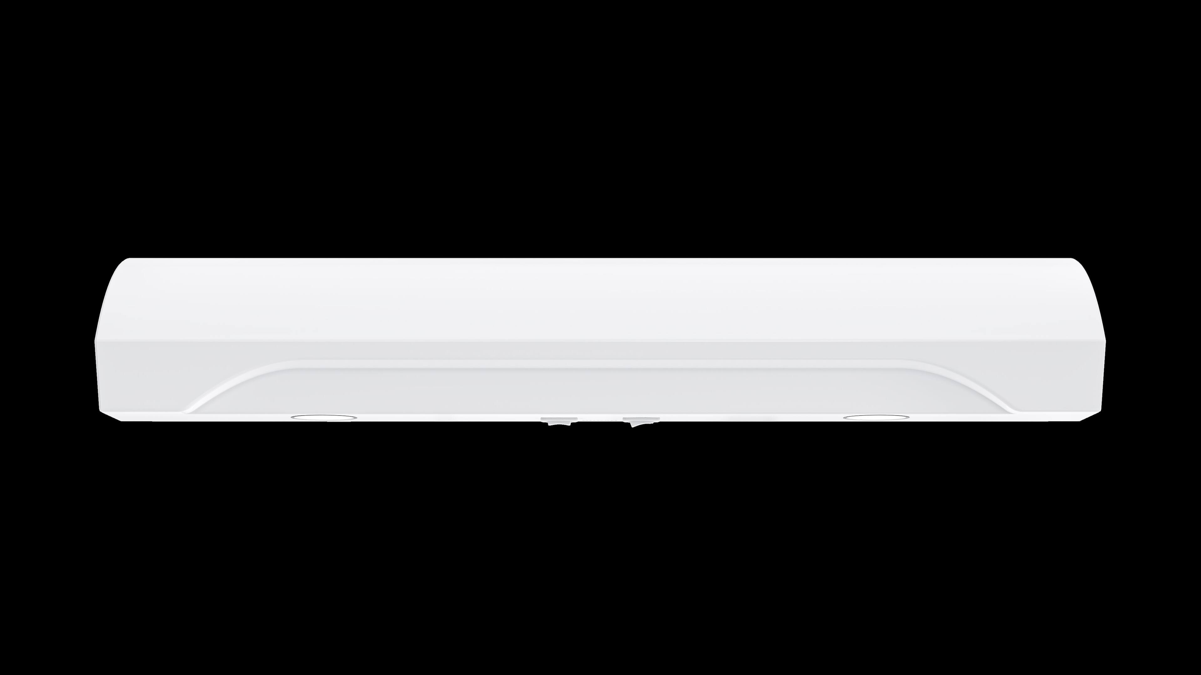Front. Broan - Alta 30-Inch 350 MAX Blower CFM 1.5 Sones Range Hood - White.