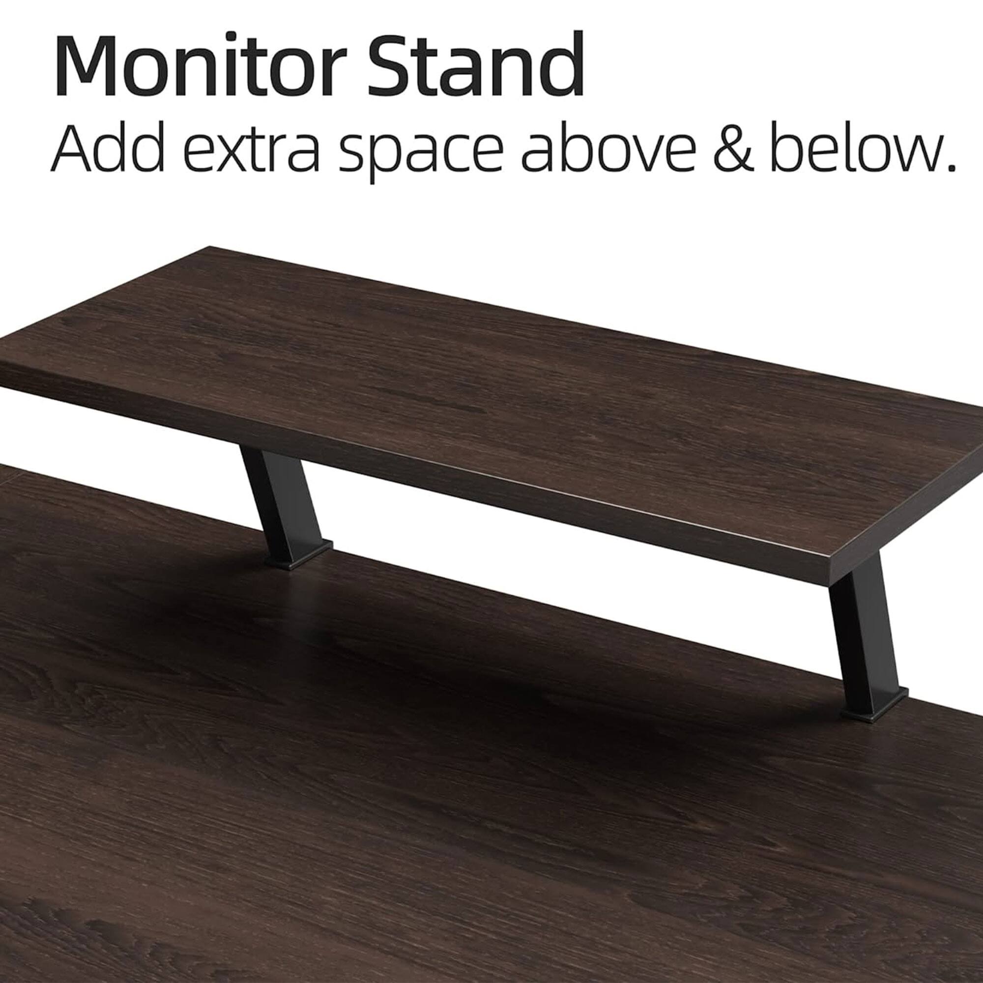 Monitor Stand  
Add extra space above & below.