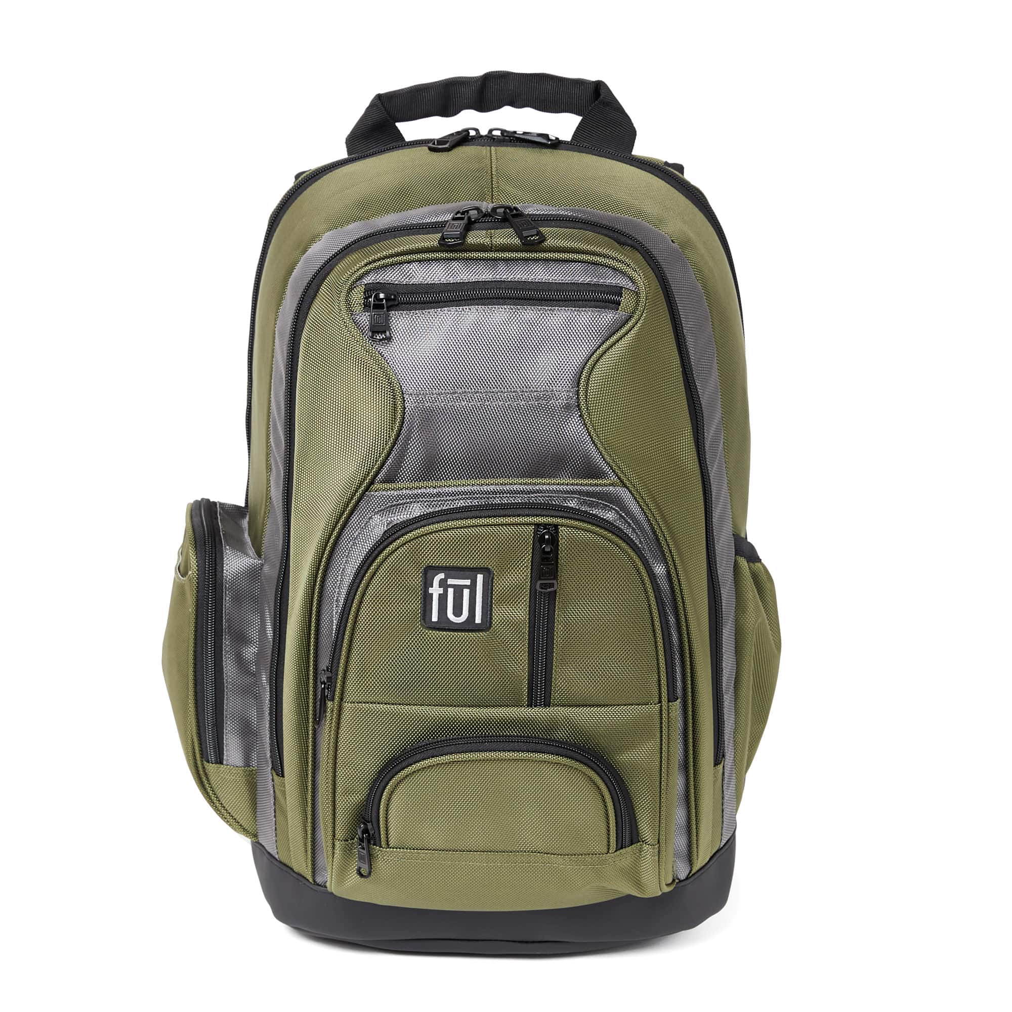 Ful - Free Fallin' Padded Laptop Backpack, Fits Up to 17-Inch Laptops - GREEN