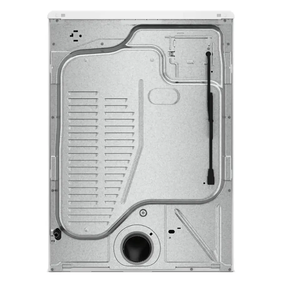Alt View 3. Whirlpool - 7.4 Cu. Ft. Smart Gas Dryer with Wrinkle Shield Option - White.