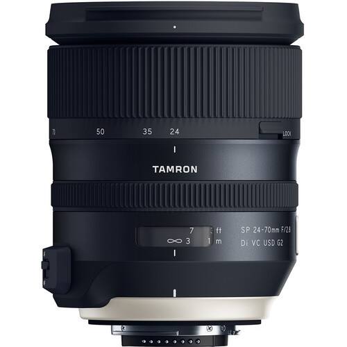 7 50 35 24 LOCK TAMRON 7 3 : 1 ft m SP 24-70 mm F/2.8 Di VC USD G2