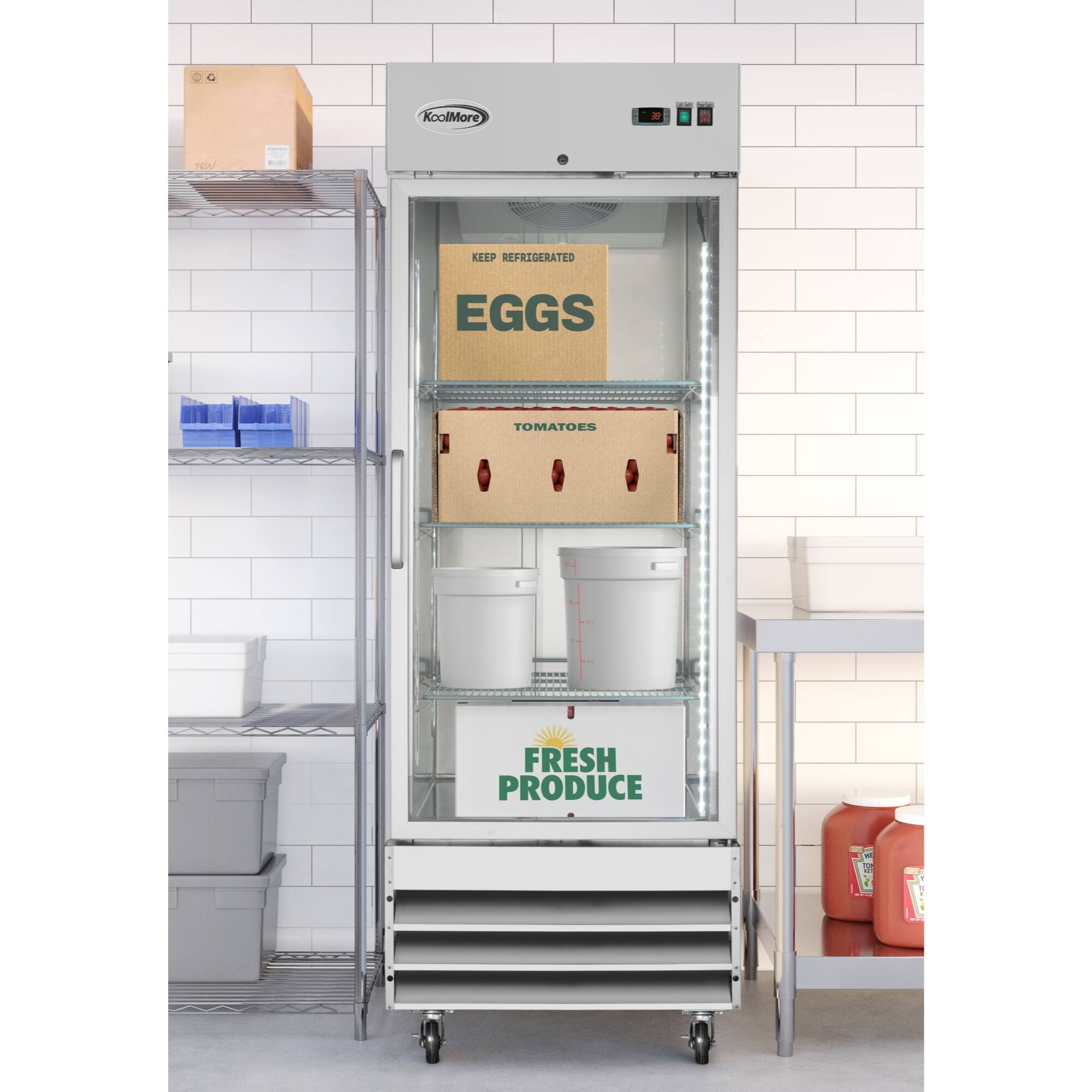 KoolMore - Keep refrigerated eggs and tomatoes fresh!