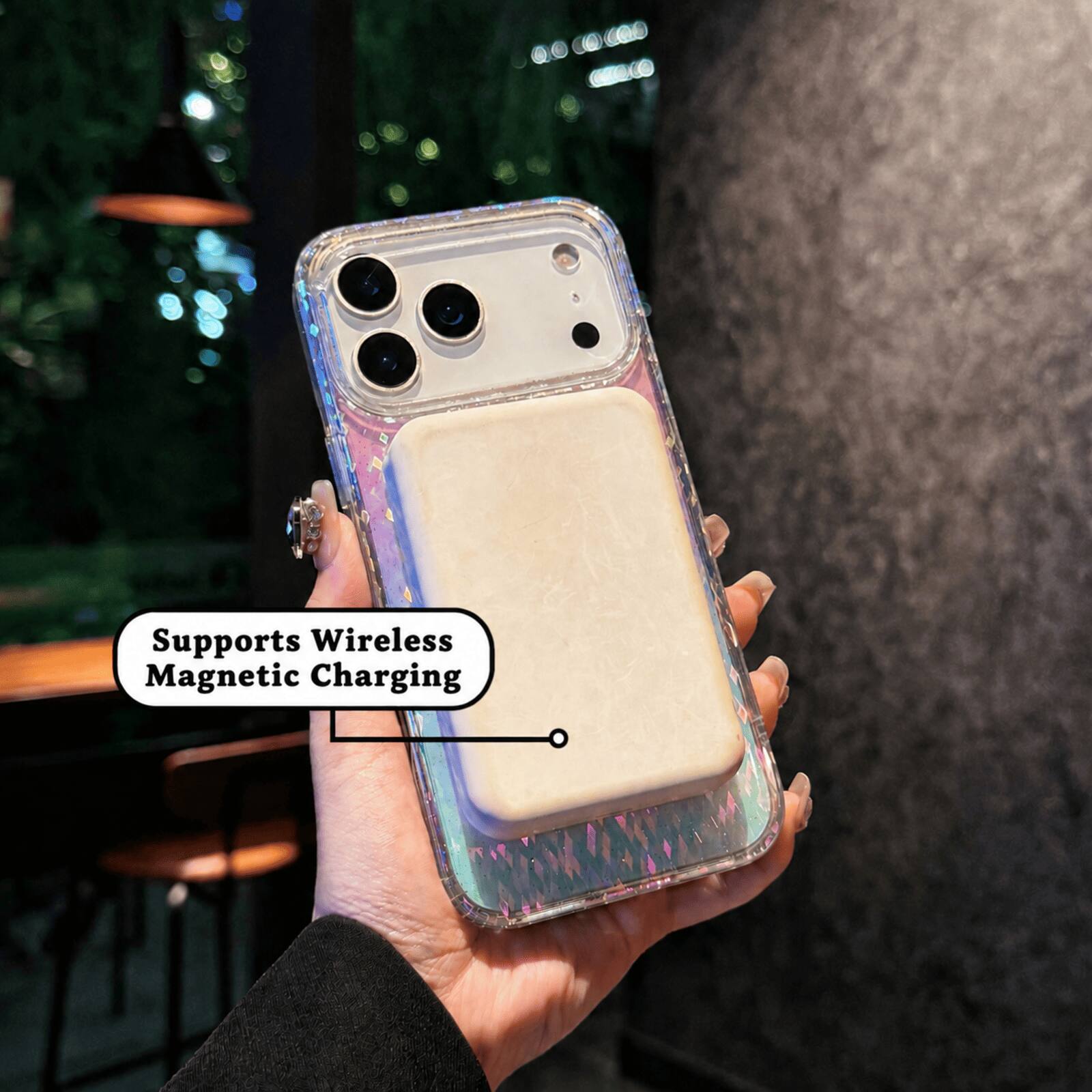 Supports Wireless Magnetic Charging