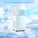 3-in-1 Portable Air Conditioner - Cool 61F-88F Fan High/Low Speed Dehumidify 51 Pints/Day