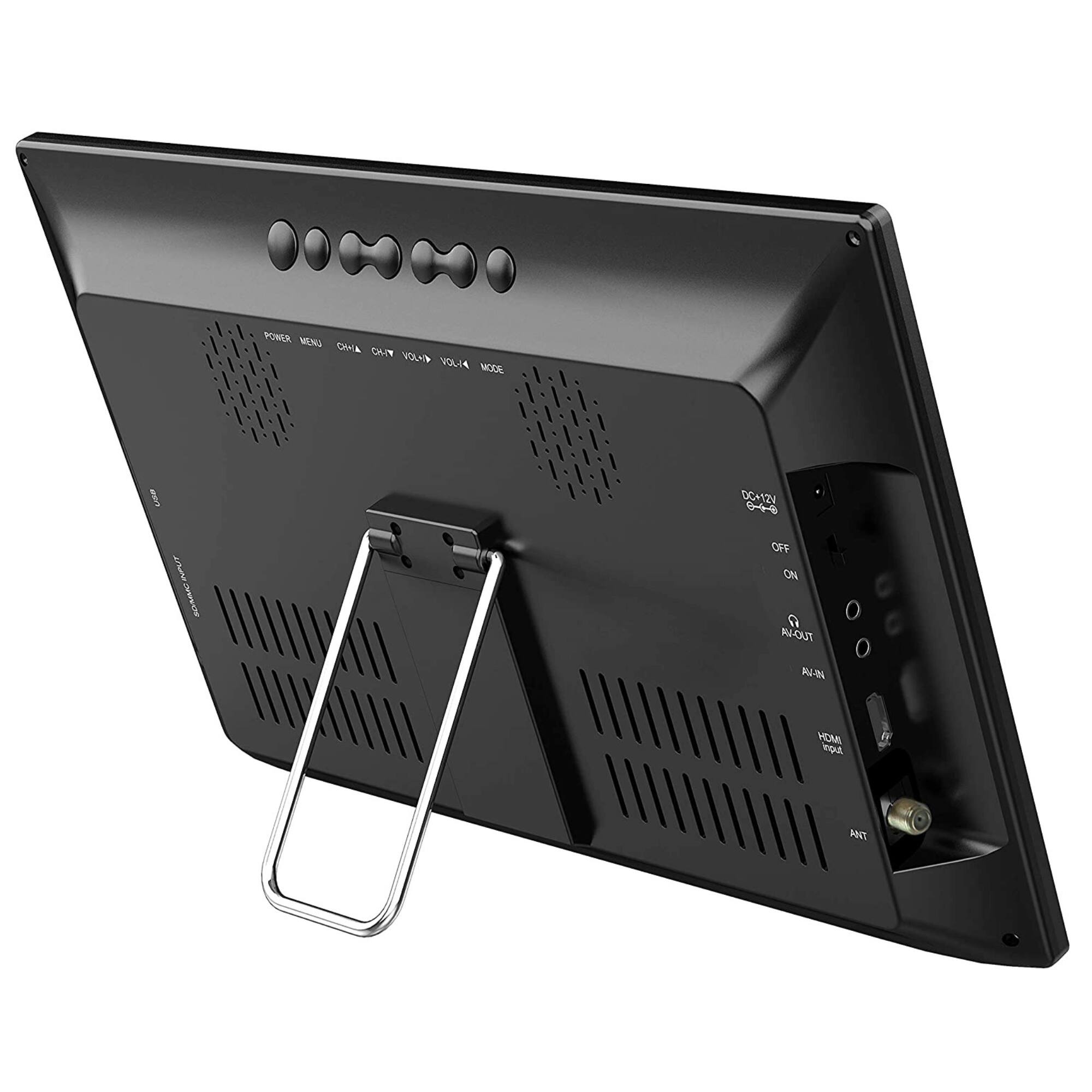 PONER NOW MOSE DGHON DO IPUT OFF ON AOUT A- HOM voa Z6

POWER MENU CH+ CH- VOLUME+ VOLUME- MODE

OFF ON

AV-OUT

AV-IN

HDMI

ANT