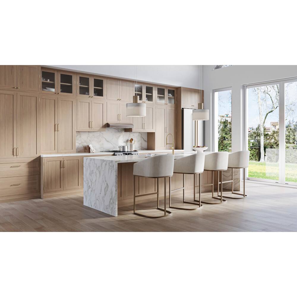 Alt View 7. Broan - Mantra 30-Inch 490 MAX Blower CFM 1.0 Sones Range Hood - Stainless Steel.