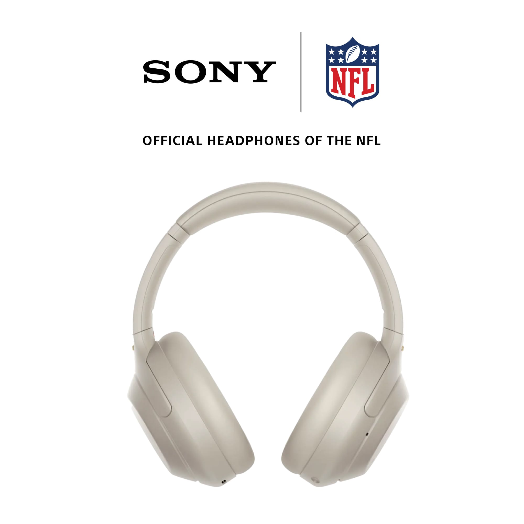 Sony NFL Official Headphones of the NFL.