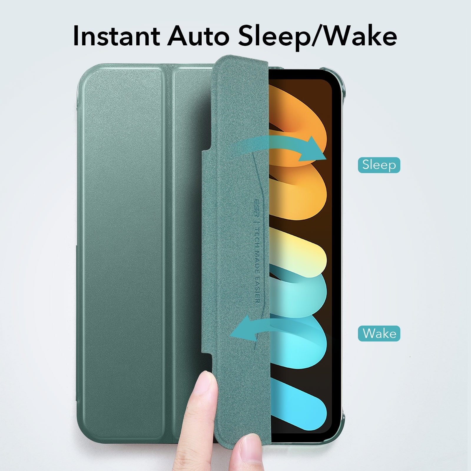 Instant Auto Sleep/Wake: Sleep Easier, Wake Up Faster
