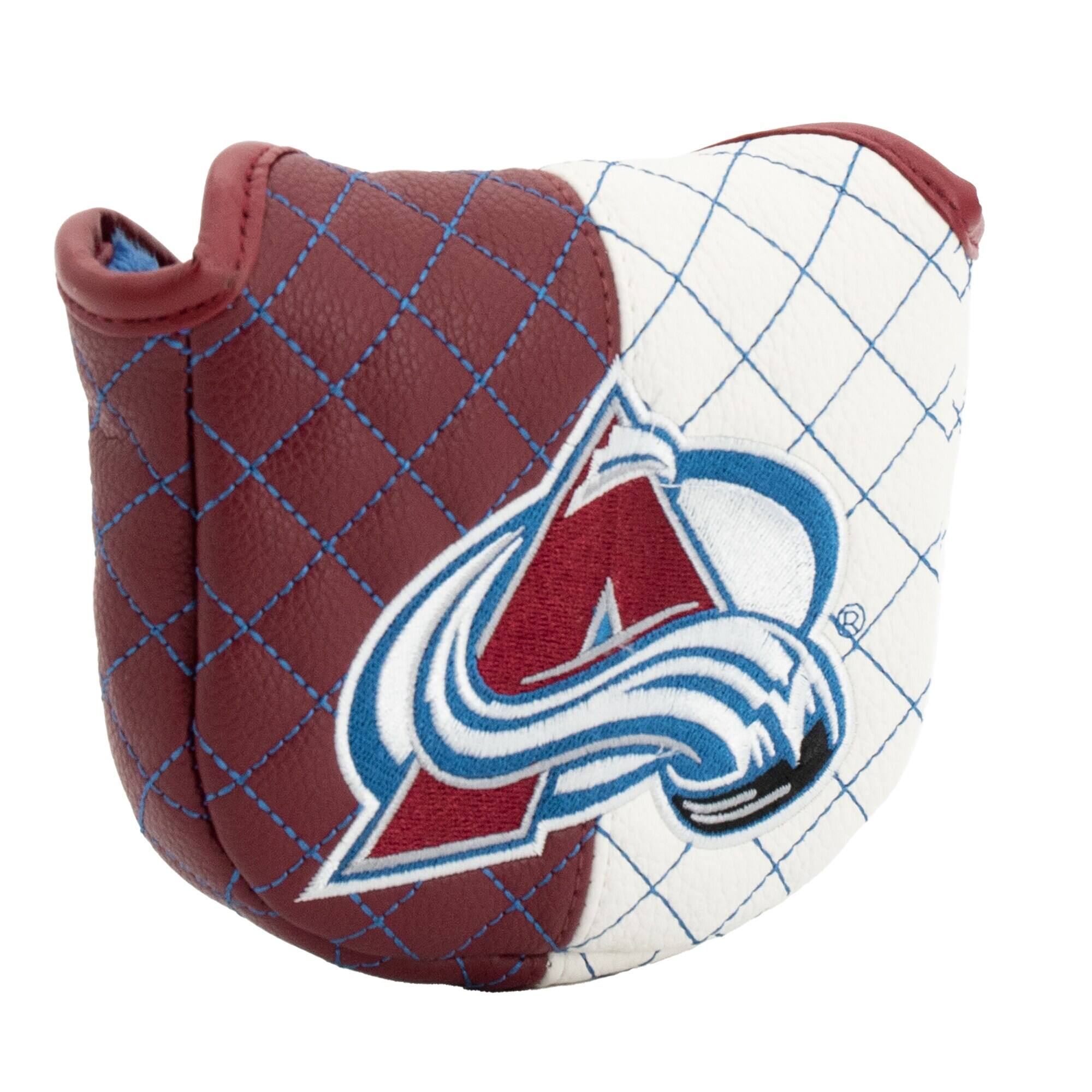 Alt View 2. Team Golf - Colorado Avalanche Quilted Mallet Putter Cover - Multicolor.
