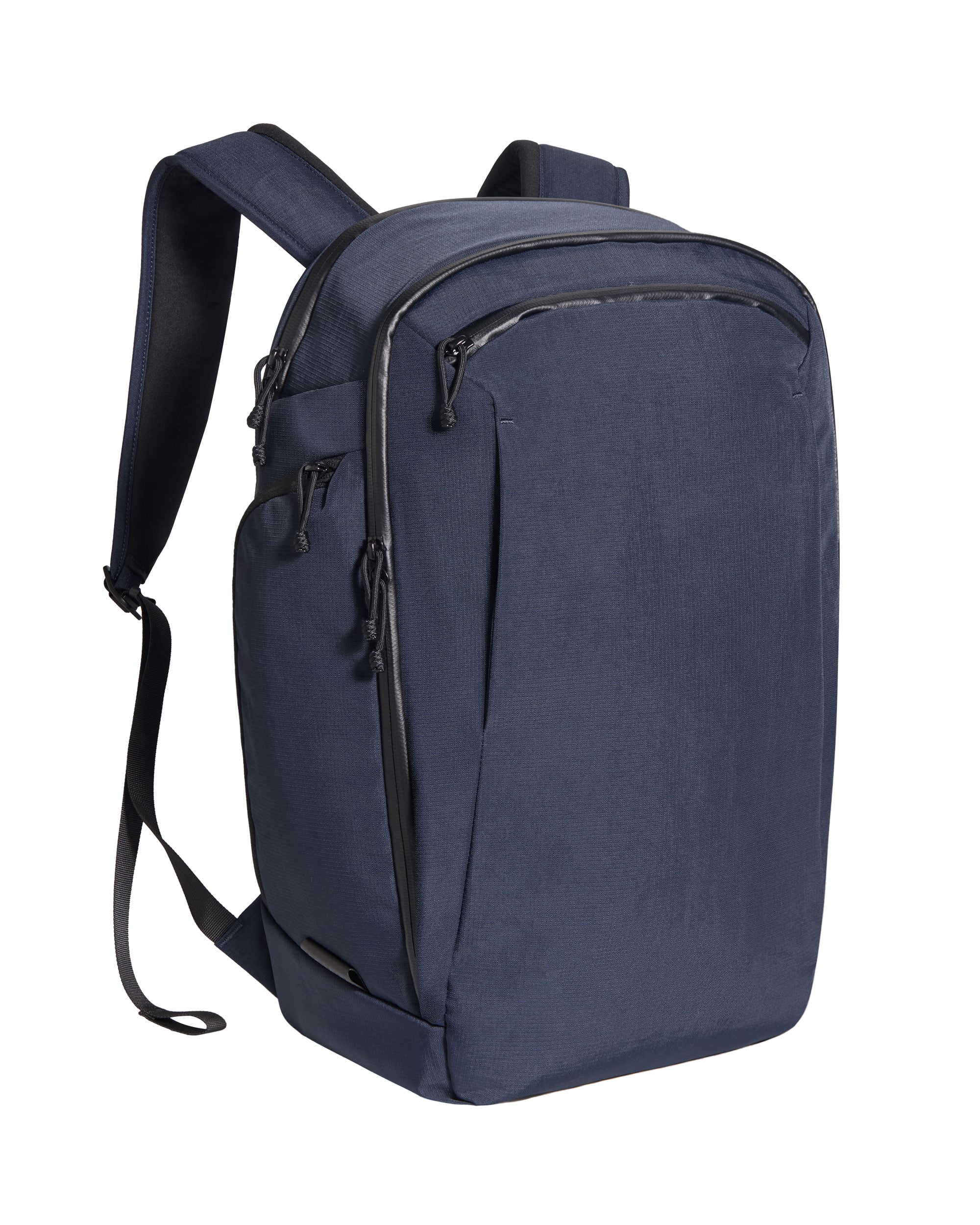 ALPAKA - Traverse Backpack Laptop Backpack for Men, Backpack with Laptop Compartment (16"), Clamshell Travel Pack, Bottle Sleeve - Moonlight Blue Axoflux 400D Ripstop Nylon