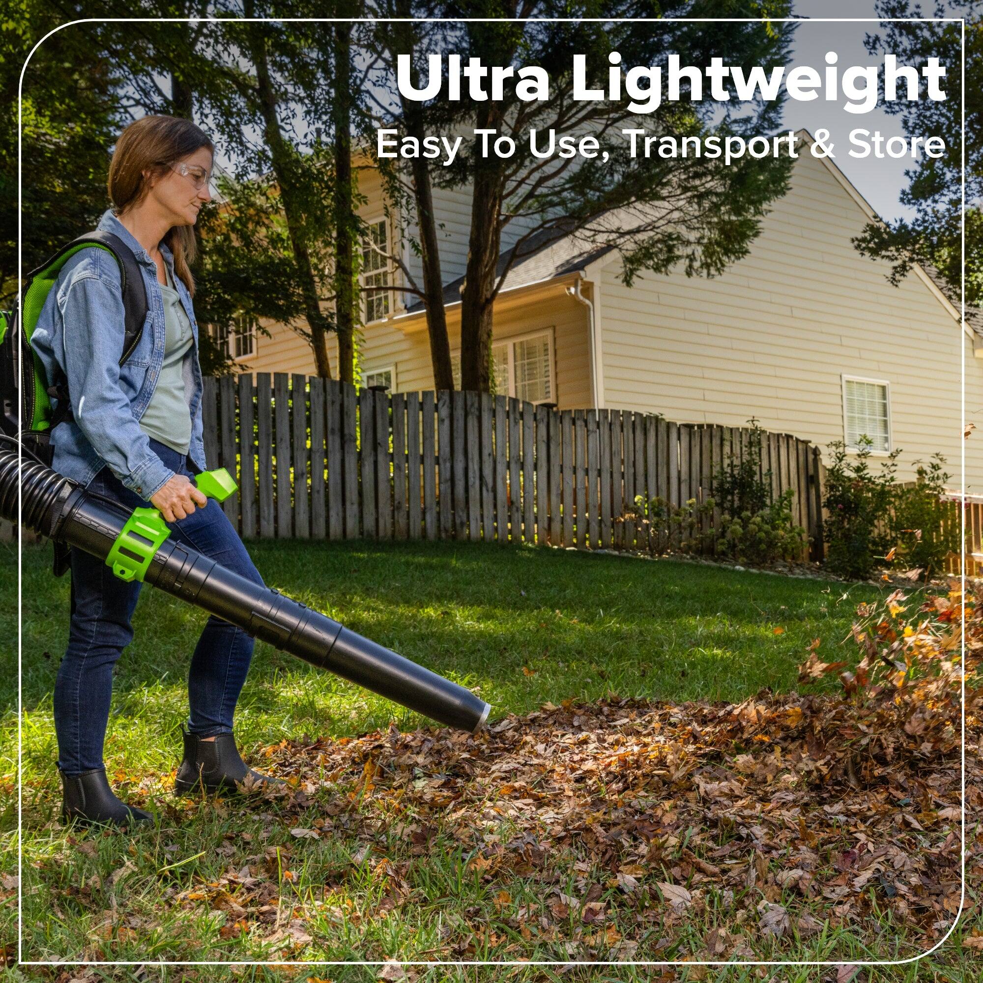 Ultra Lightweight  
Easy To Use, Transport & Store