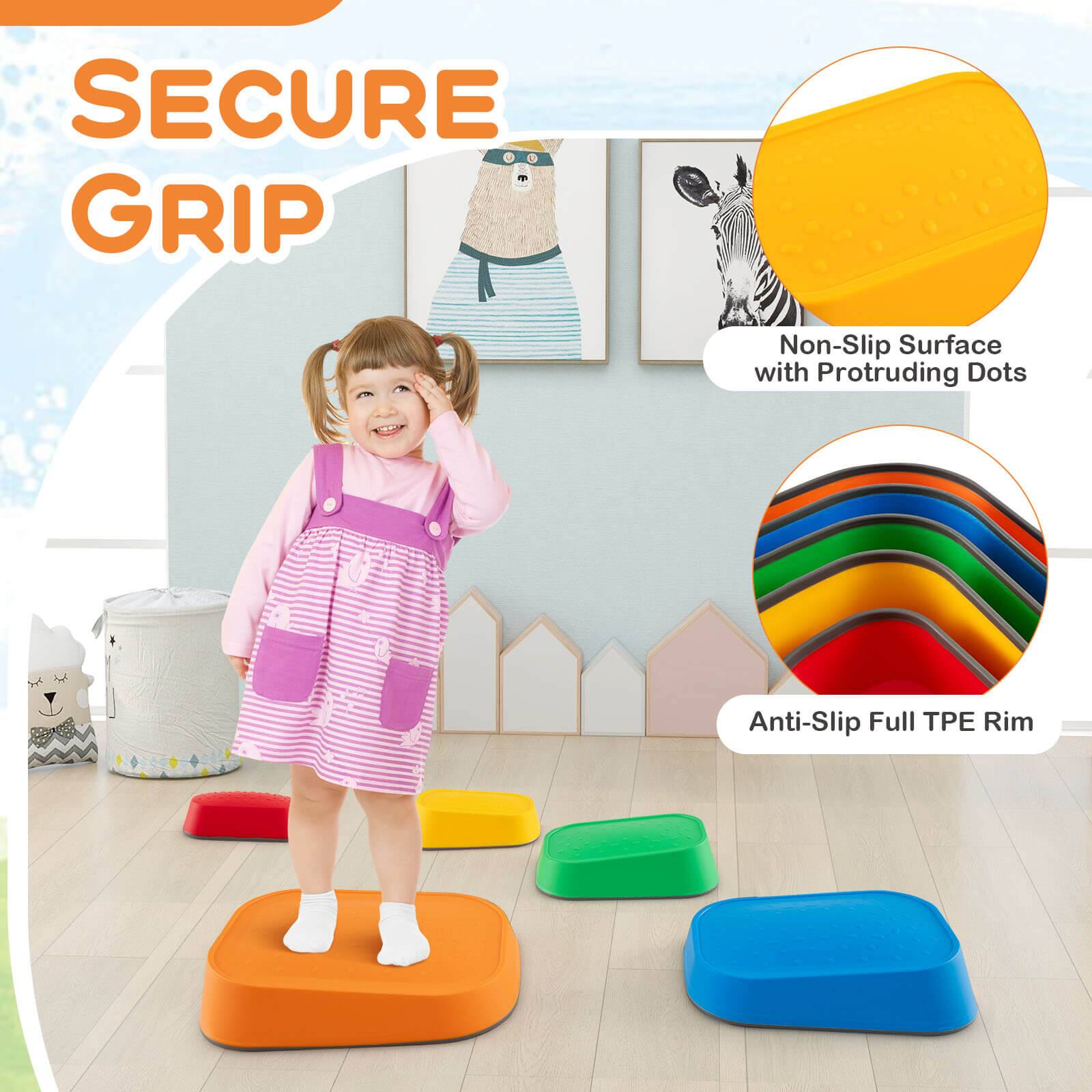 SECURE GRIP

Non-Slip Surface with Protruding Dots

Anti-Slip Full TPE Rim