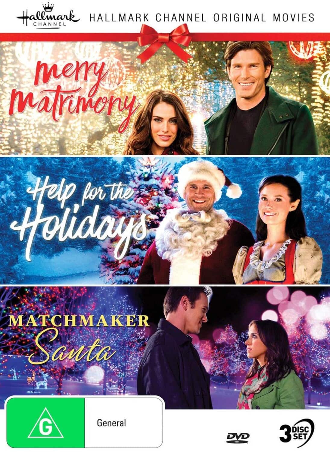 Hallmark Christmas 6 (Merry Matrimony / Help For The Holidays / Matchmaker Santa)  - DVD price history on PriceWatchPro