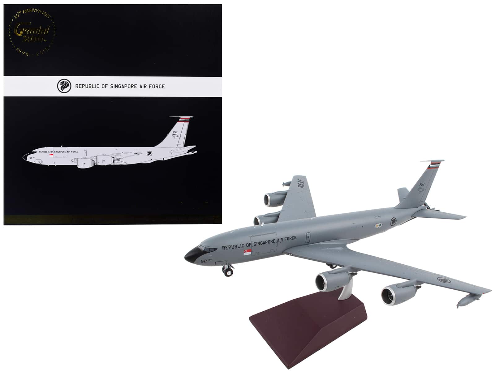 GeminiJets Boeing KC 135R Stratotanker Tanker Aircraft