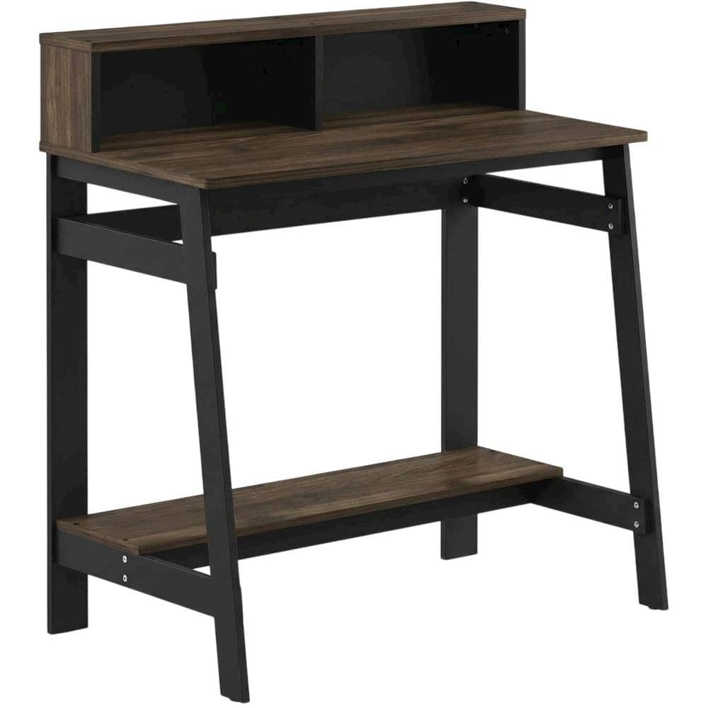 BisonOffice - A Frame Computer Desk with Modern Style and Stable Frame - Columbia Walnut
