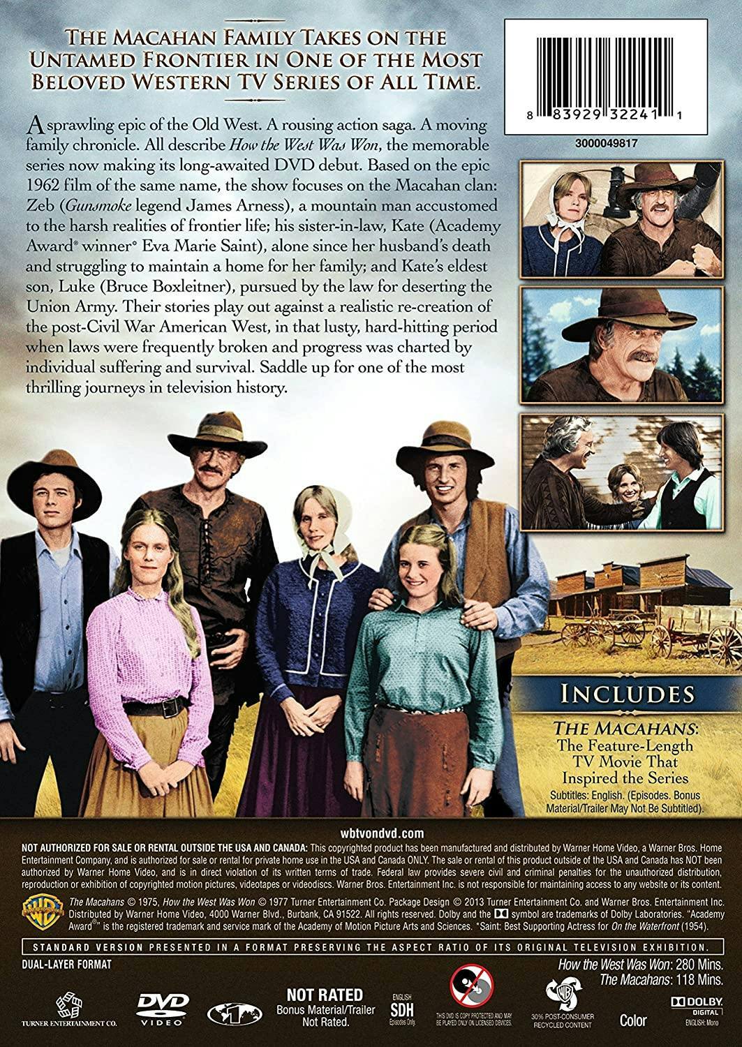 Back. How the West Was Won: The Complete First Season [DVD].