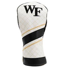 Team Golf - Wake Forest Demon Deacons Striped Quilted Driver Headcover - Multicolor