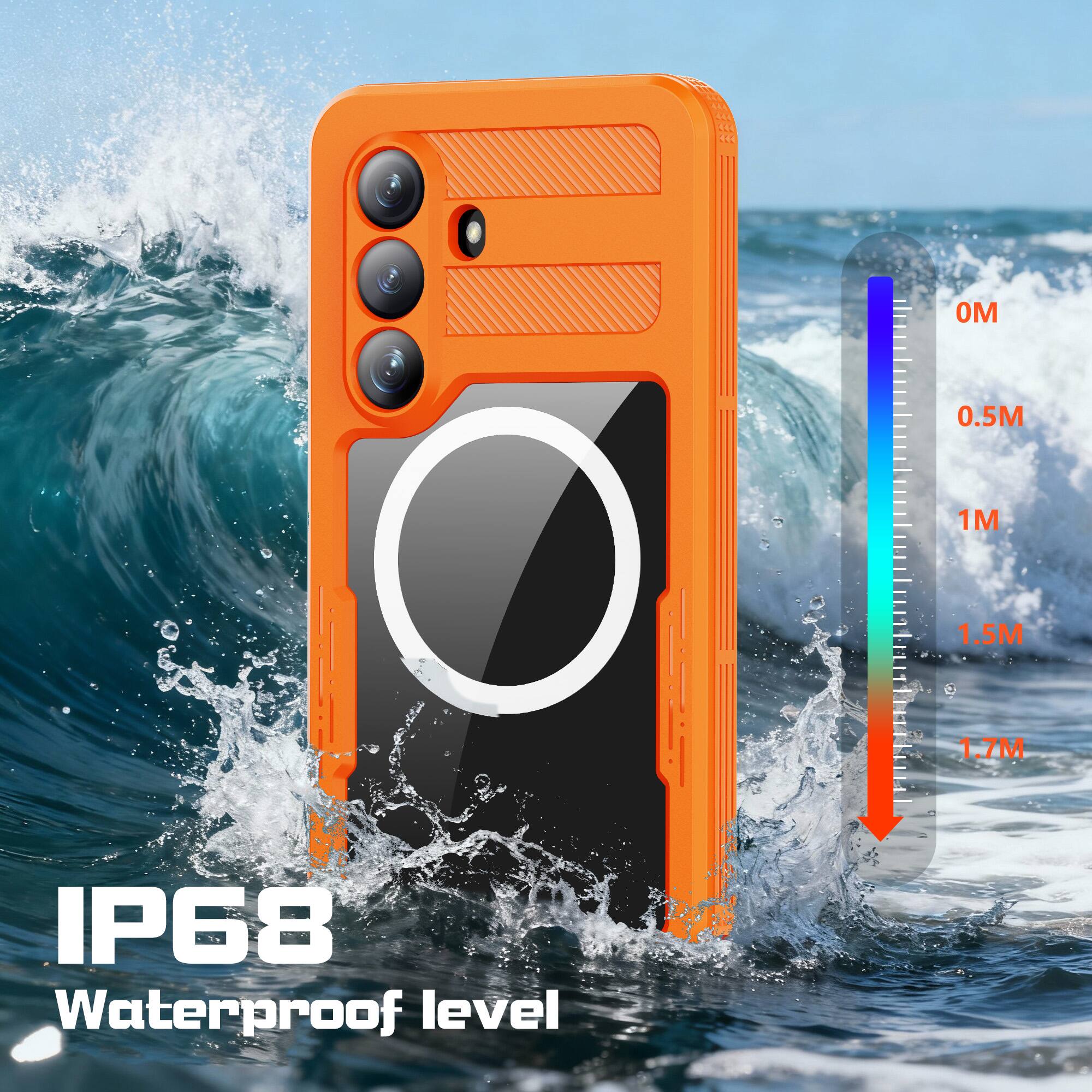 IP68 Waterproof level

0M 0.5M 1M 1.5M 1.7M