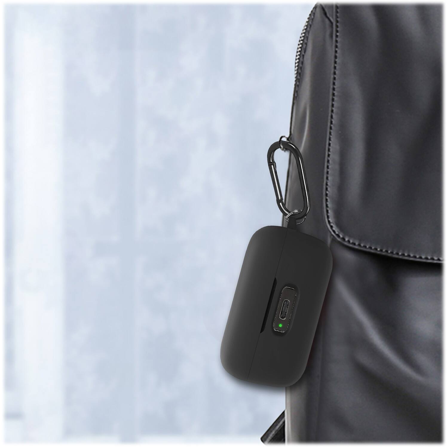 Alt View 13. SaharaCase - Venture Series Silicone Case for Sennheiser MOMENTUM True Wireless 4 Headphones - Black.