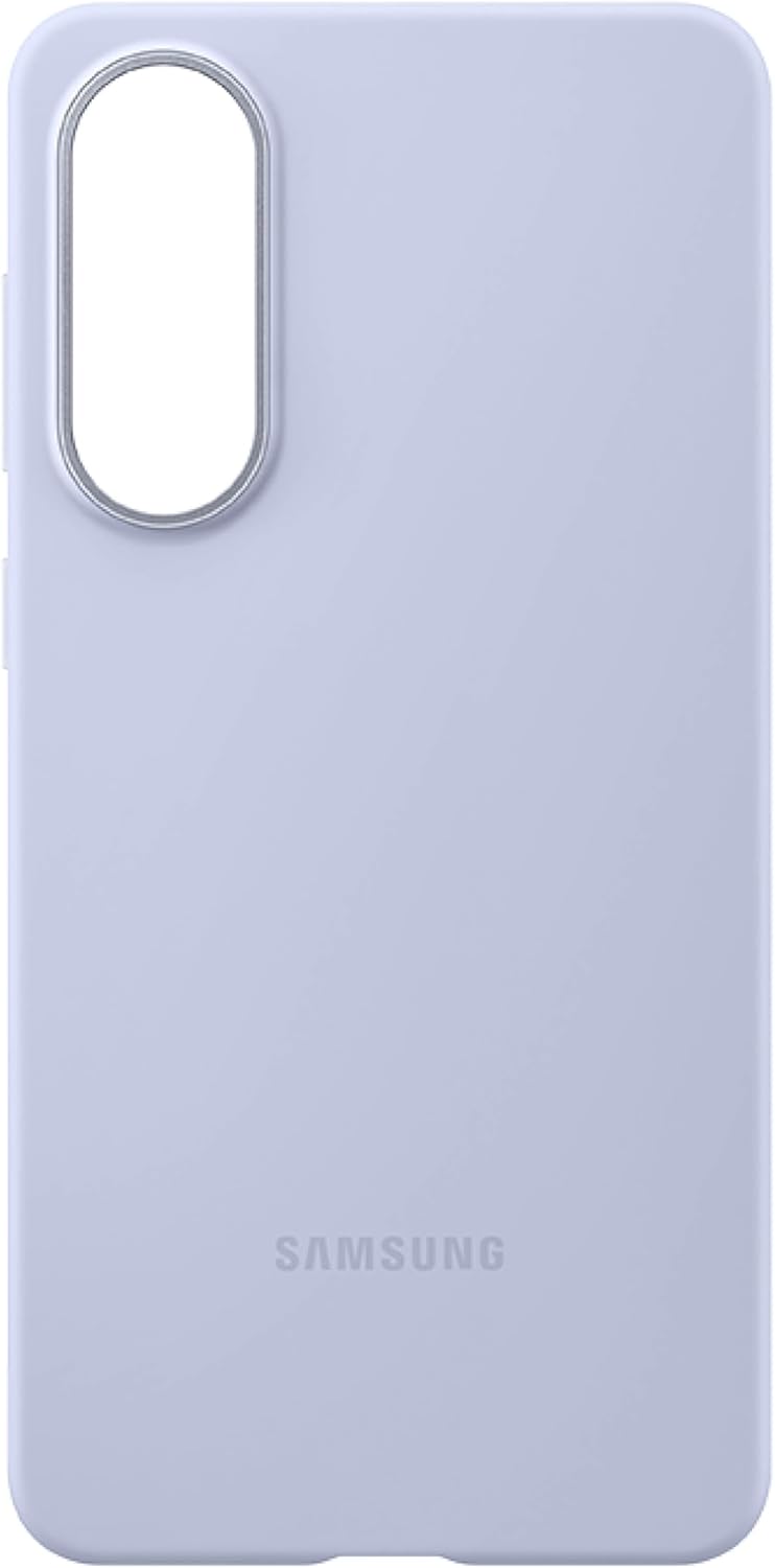 Front. Samsung - SAMSUNG SMSC-S25 Edge Silicone Case Light Blue - Light Blue.
