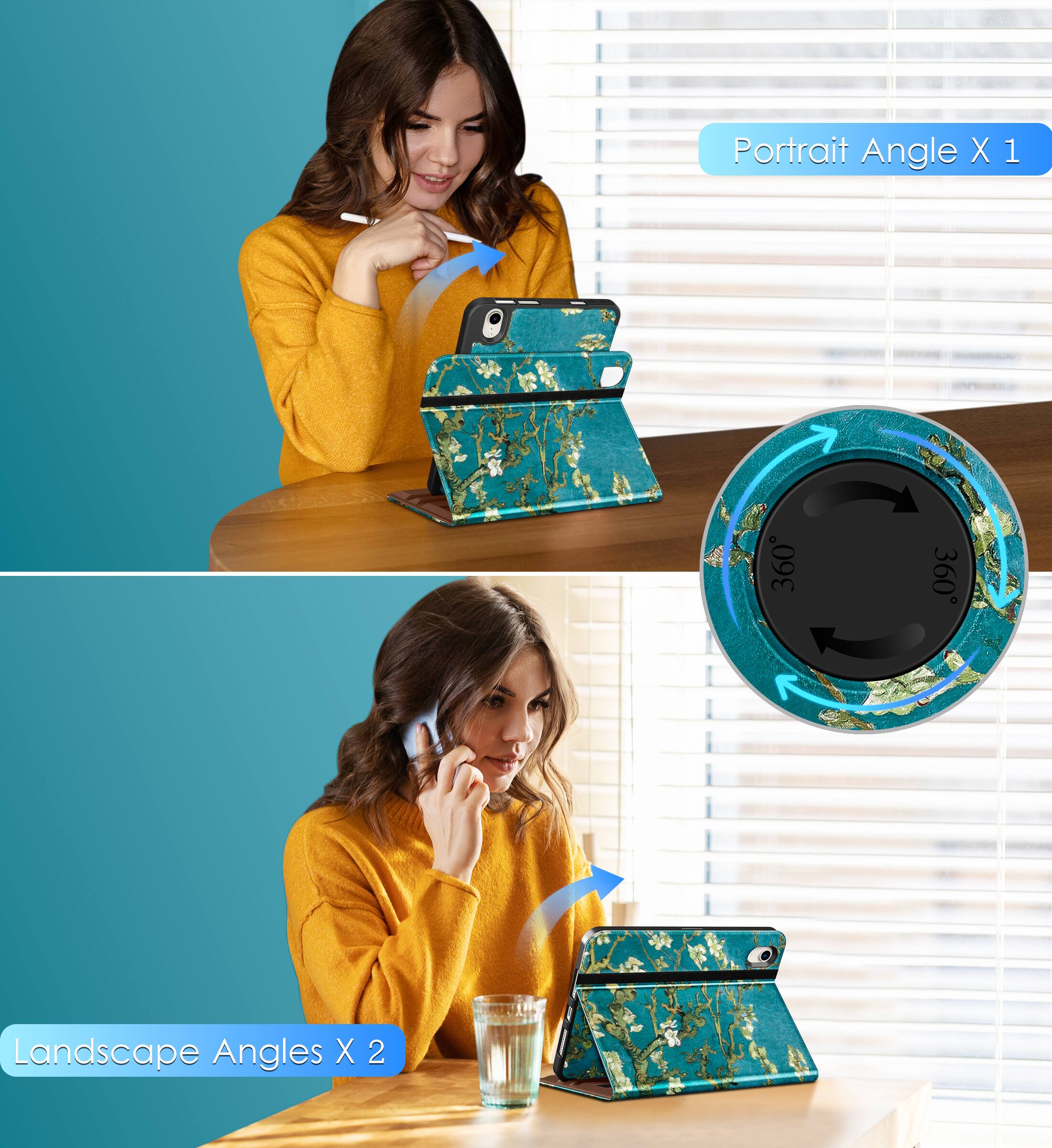 Portrait Angle X 1  
Landscape Angles X 2