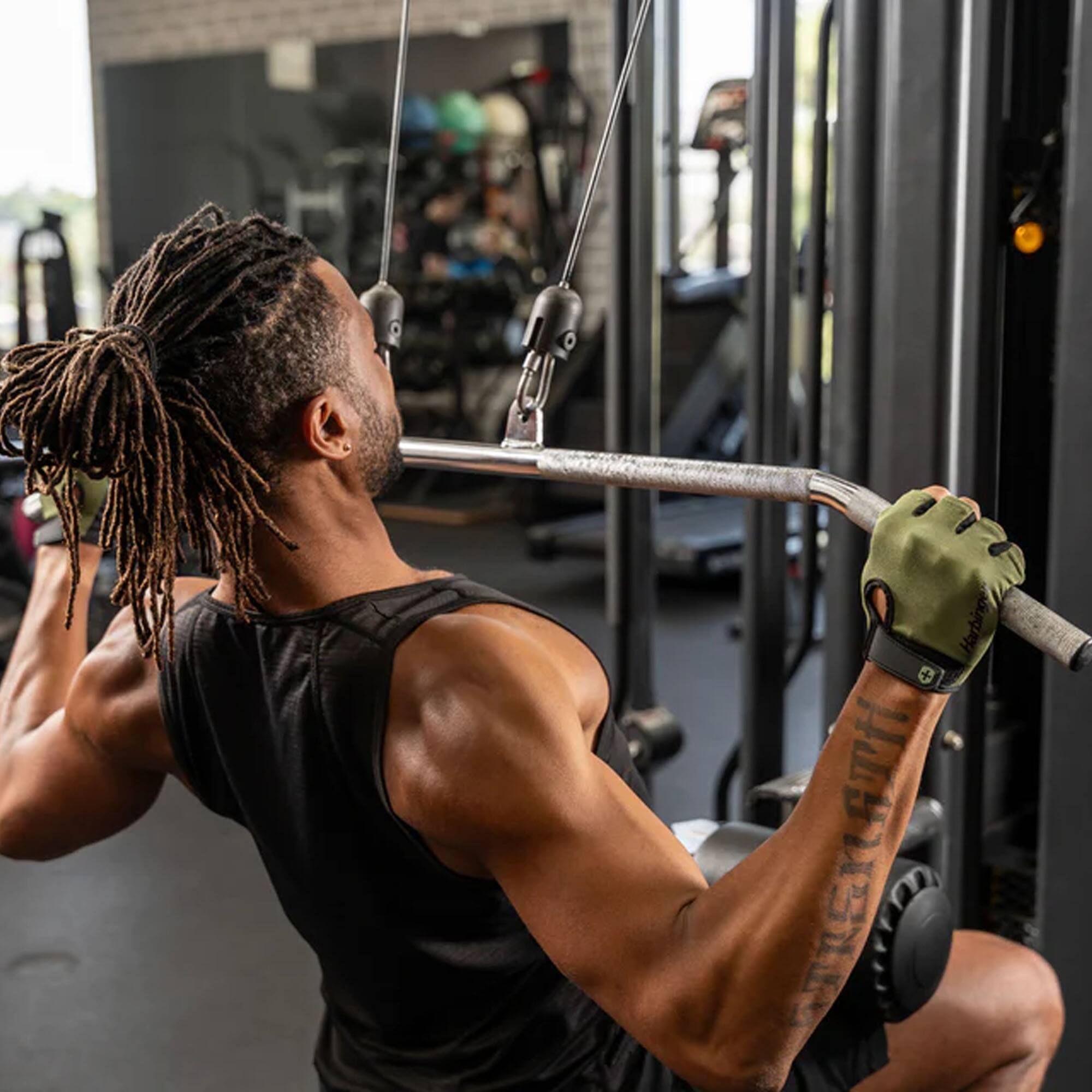 The text on the image reads:

"Harbing + ARERGTH"