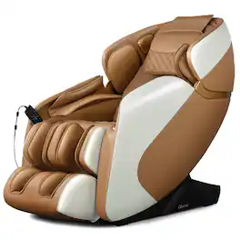 Relaxe - Zero Gravity Shiatsu Massage Chair with Heating (SL-Track) - Coffee