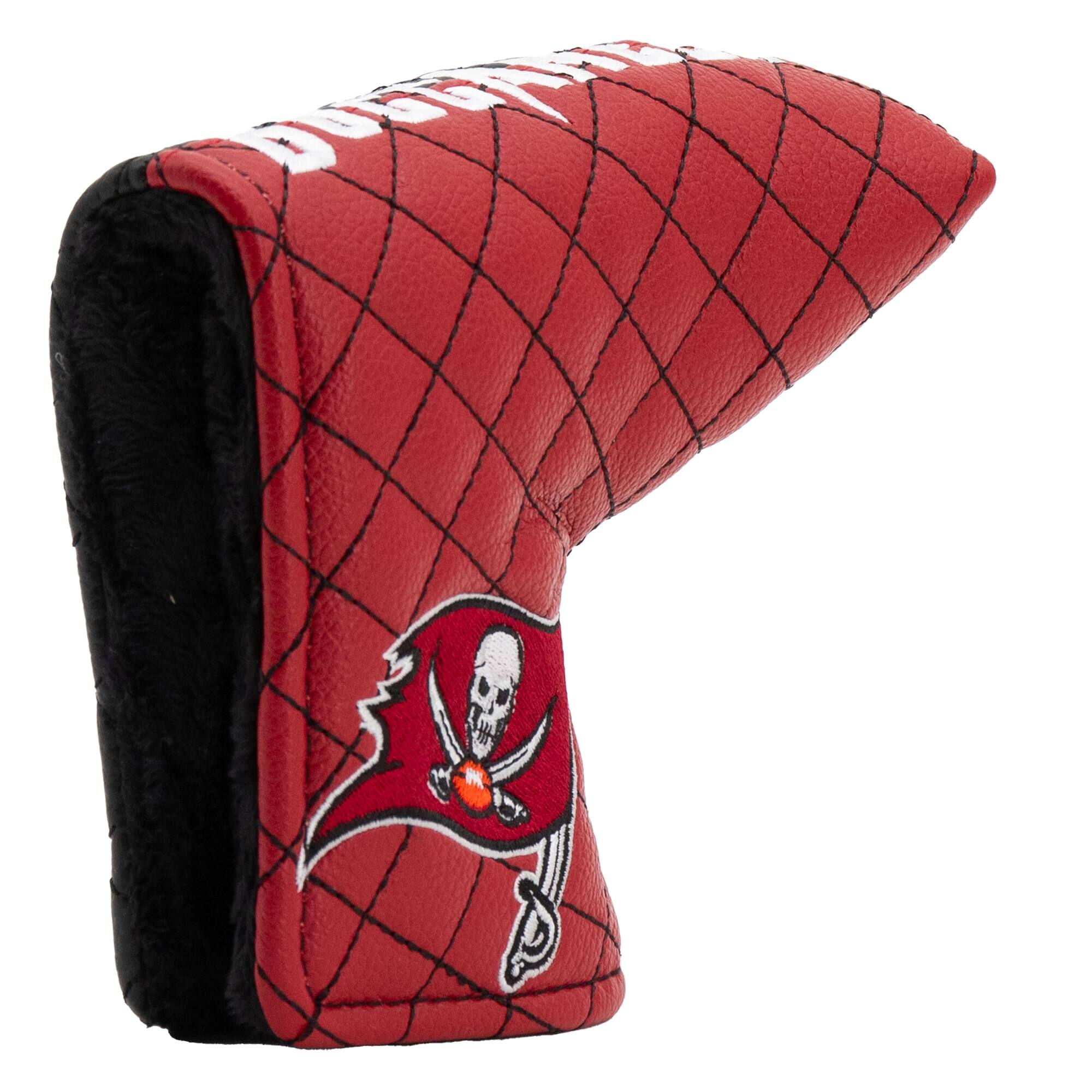 Alt View 3. Team Golf - Tampa Bay Buccaneers Quilted Blade Putter Cover - Multicolor.