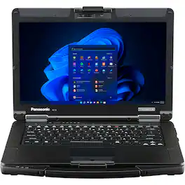 Panasonic - TOUGHBOOK FZ-55 14” HD Laptop - Intel Core i5-1145G7, 64GB RAM, 1TB SSD, Intel UHD Graphics, Windows 11 Pro - Gray