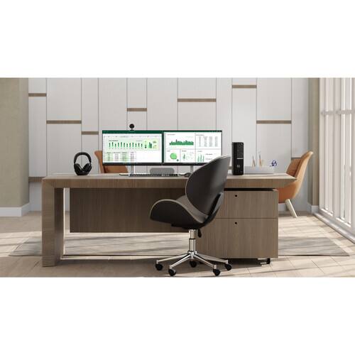 Alt View 5. Dell - Dell Optiplex Mini Desktop (i5-14500, 16GB, 256GB PCIe SSD, Intel UHD 770, Win 11 Pro, ) - Black.