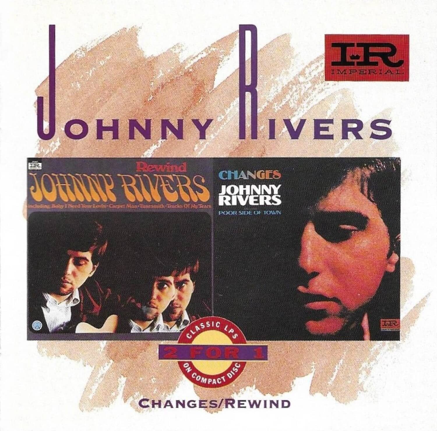 Johnny Rivers - CHANGES / REWIND   - COMPACT DISCS [CD] price history on PriceWatchPro