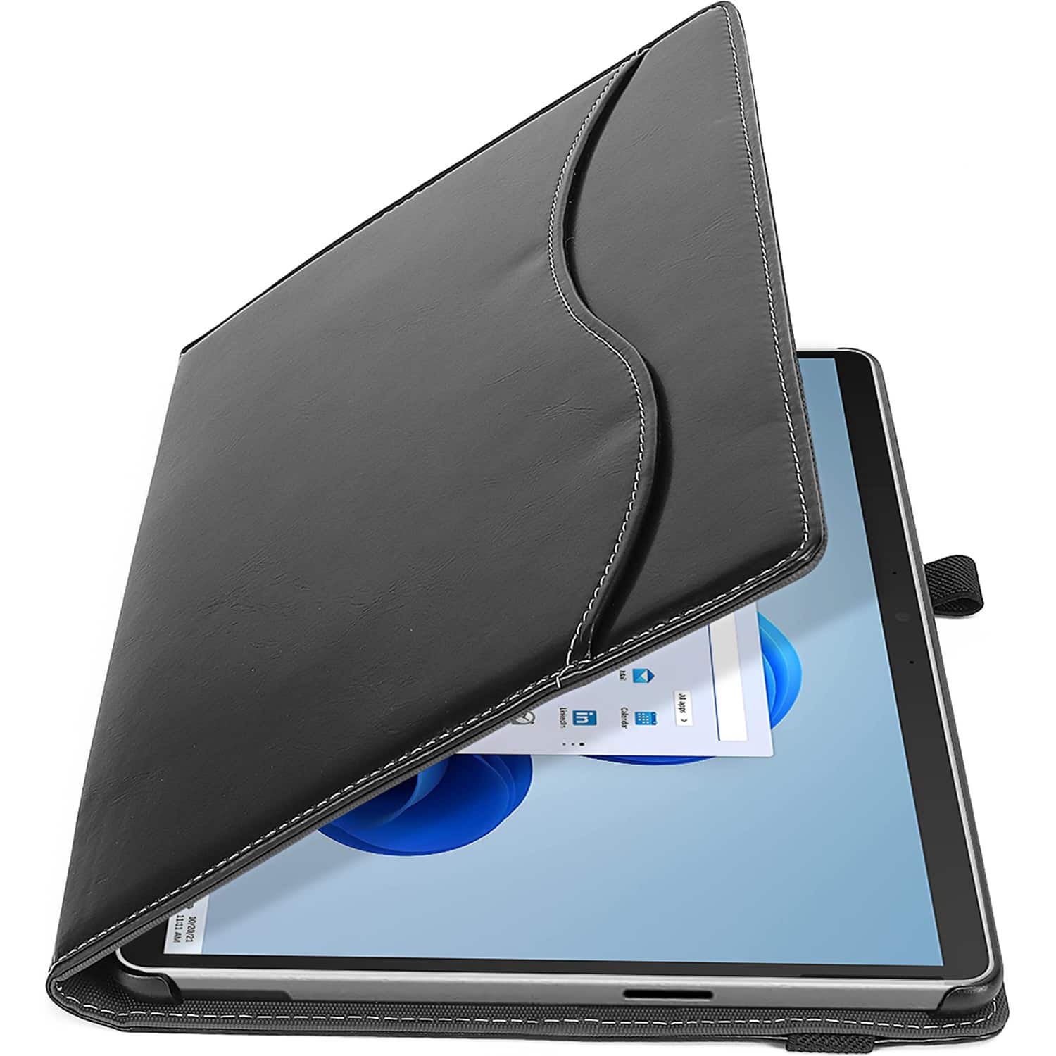 Alt View 13. SaharaCase - Venture Series Folio Case for Microsoft Surface Pro 9, Pro 10, and Pro 11th Edition - Black.