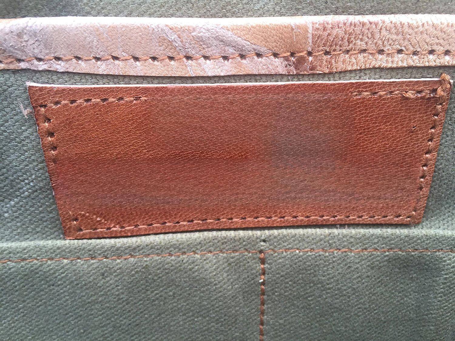 Alt View 5. Skar Audio - Leather Briefcase For Men Laptop Messenger Bag Office Satchel Computer And Women () FULL GRAIN LEATHER: Our - 18 INCH.