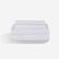 Front. Bedgear - Dri-Tec Moisture-Wicking Sheet Sets - Full - White.