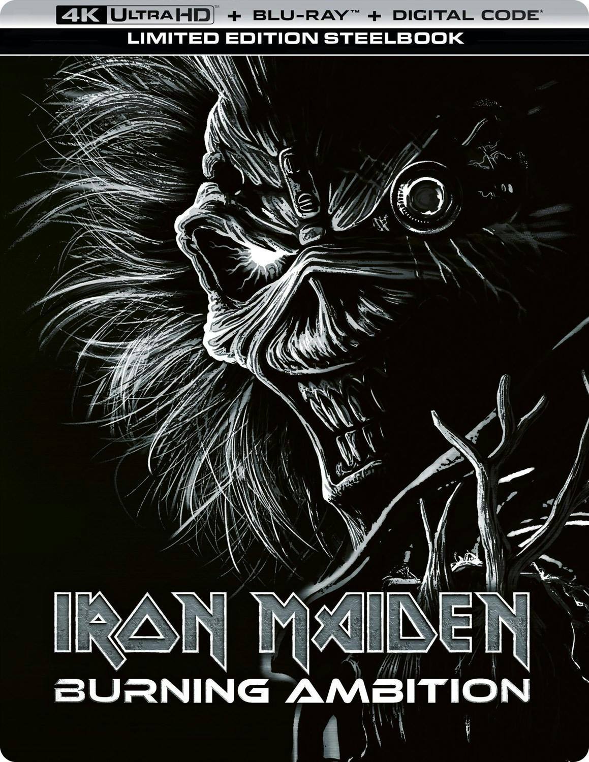Angle. Iron Maiden - Iron Maiden: Burning Ambition (Steelbook)   - 4K Blu-Ray.