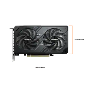 GIGABYTE GeForce RTX 5060 WINDFORCE MAX OC 8GB GDDR7 PCI Express GIGABYTE GeForce RTX 5060 WINDFORCE MAX OC 8GB GDDR7 PCI Express