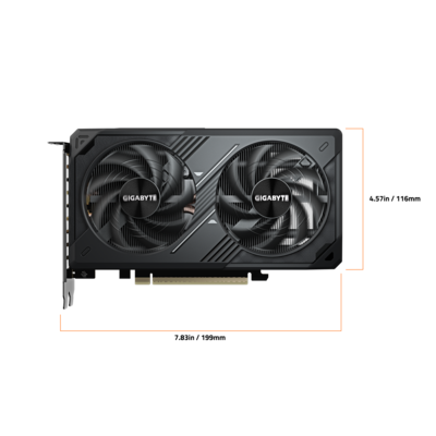 GIGABYTE GeForce RTX 5060 WINDFORCE MAX OC 8GB GDDR7 PCI Express GIGABYTE GeForce RTX 5060 WINDFORCE MAX OC 8GB GDDR7 PCI Express