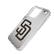 Alt View 1. Keyscaper - San Diego Padres Linen Logo iPhone Clear Case - 13 mini - Multicolor.