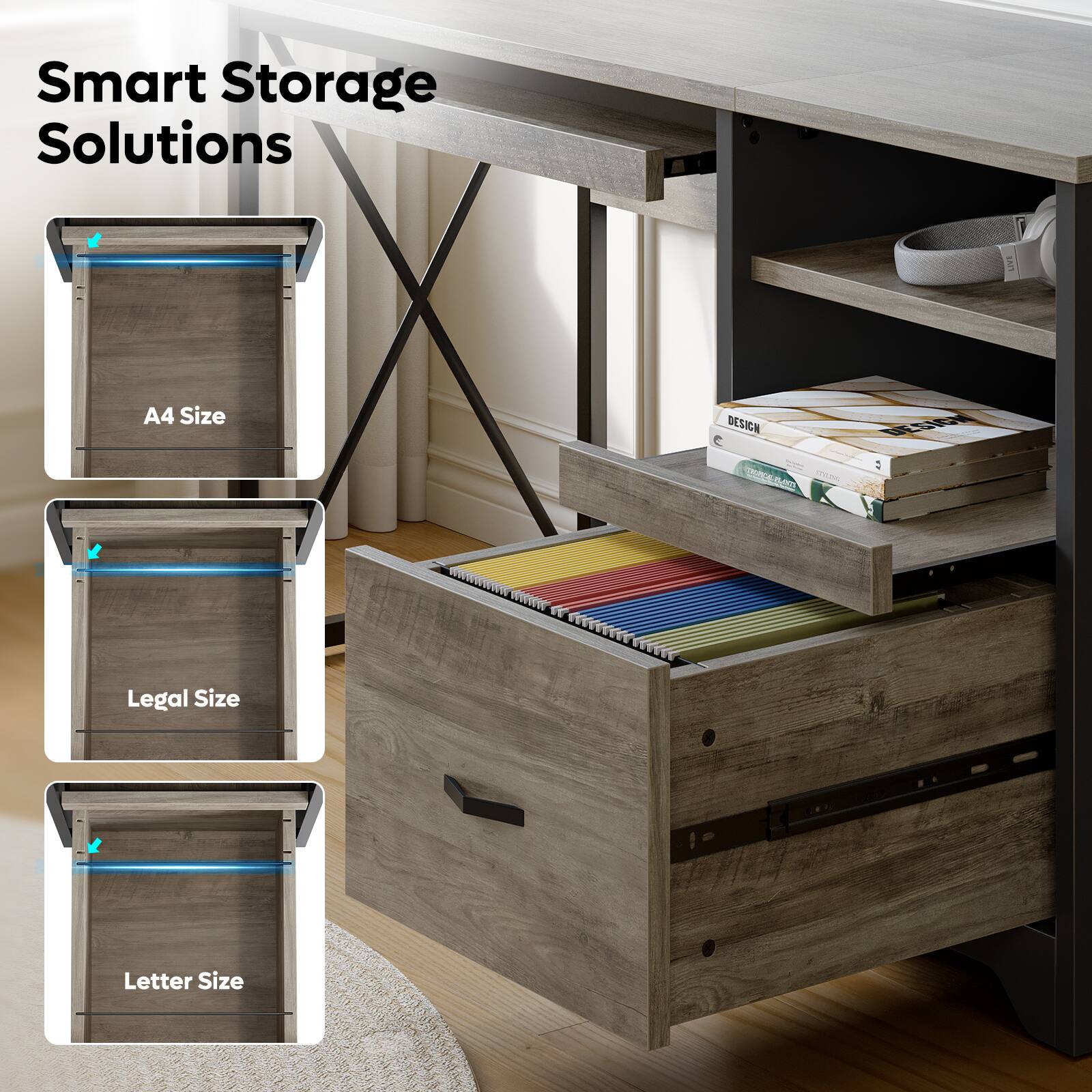 Smart Storage Solutions

A4 Size

Legal Size

Letter Size