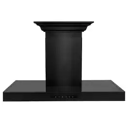 ZLINE - 36 inches - Externally Vented - Wall Range Hood - Black Stainless Steel