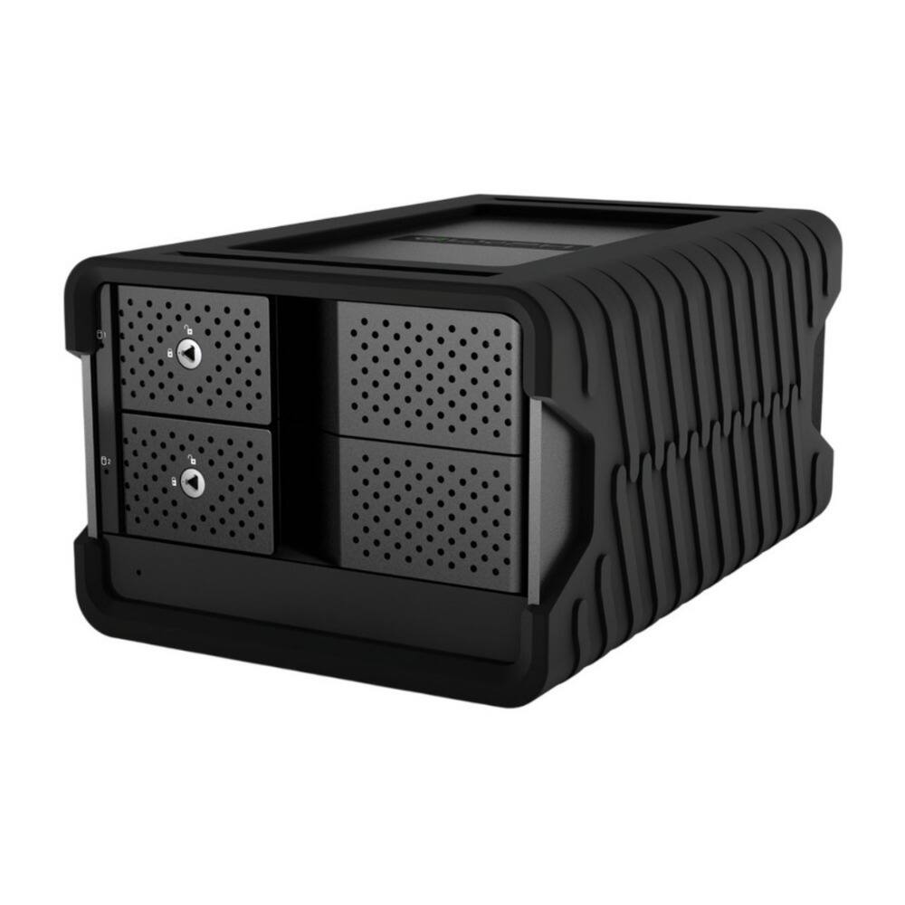 Front. Glyph - Glyph 32TB Blackbox PRO RAID Enterprise Class Desktop Drive USB C 3.1 Interface.