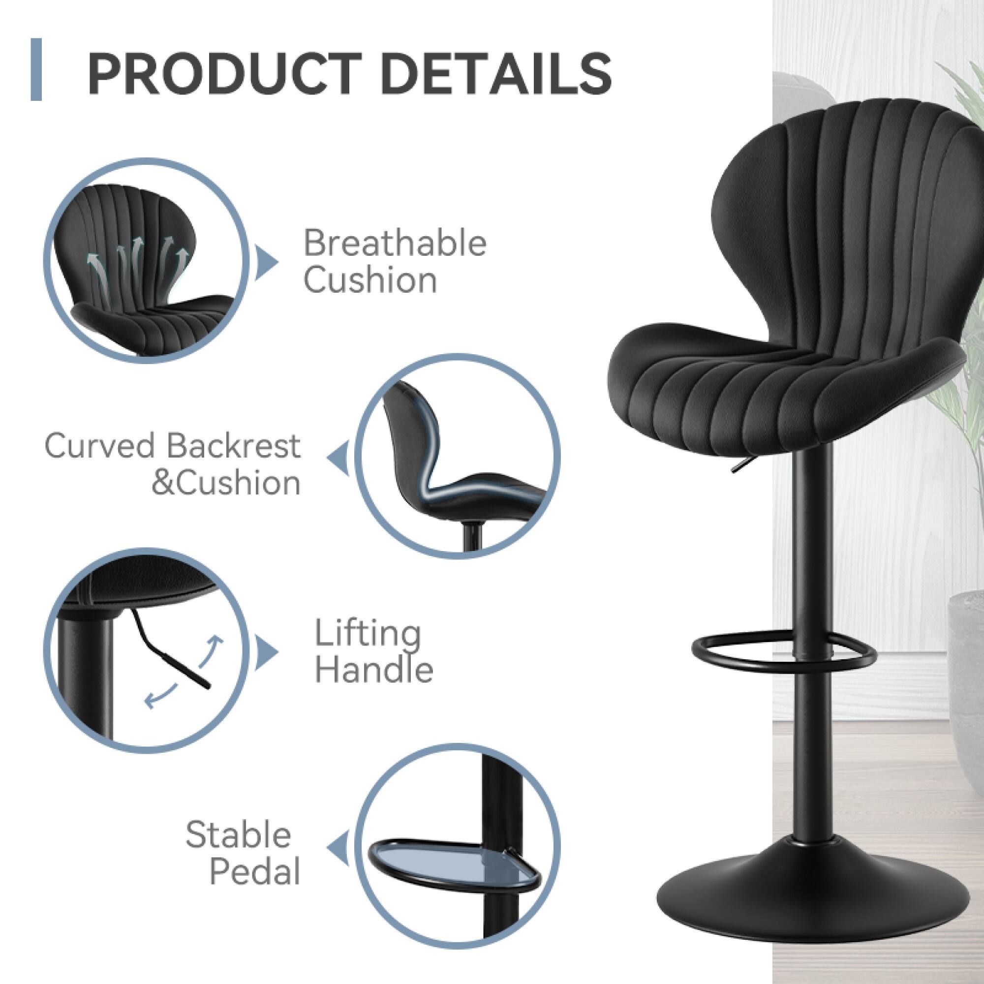 PRODUCT DETAILS

- Breathable Cushion
- Curved Backrest & Cushion
- Lifting Handle
- Stable Pedal