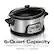 6-Quart Capacity
Easily fits 6 lb. chicken or 4 lb. roast; serves 7+ people
