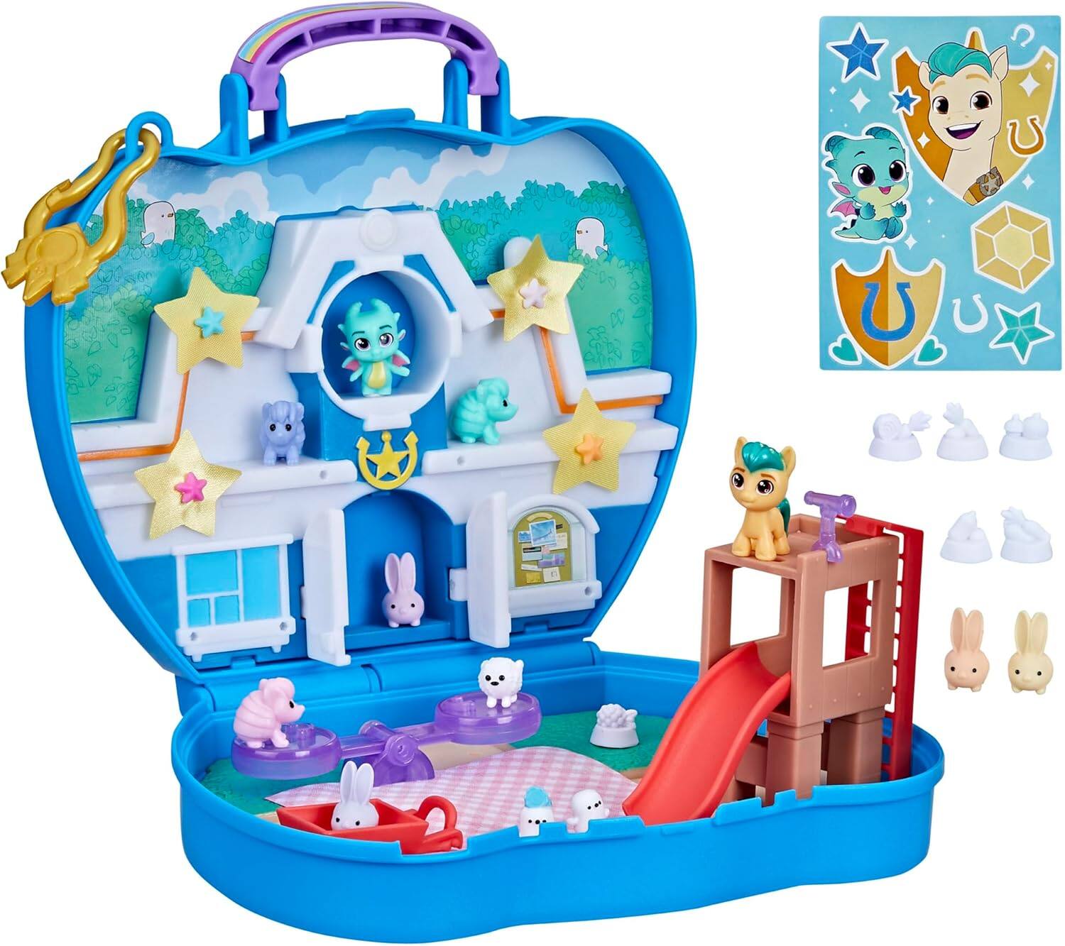 Alt View 1. Hasbro - My Little Pony Mini World Magic Compact Critter Corner.