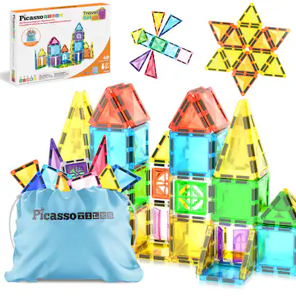 Picasso Tiles
Travel Set
49 Magnificent Tiles
Picasso Tiles