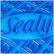 Alt View 13. Sealy - Chill Gel Memory Foam Bed Pillow - Blue.