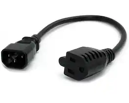 Startech - 1ft Computer Power Cord IEC 320 C14 to NEMA 5-15R