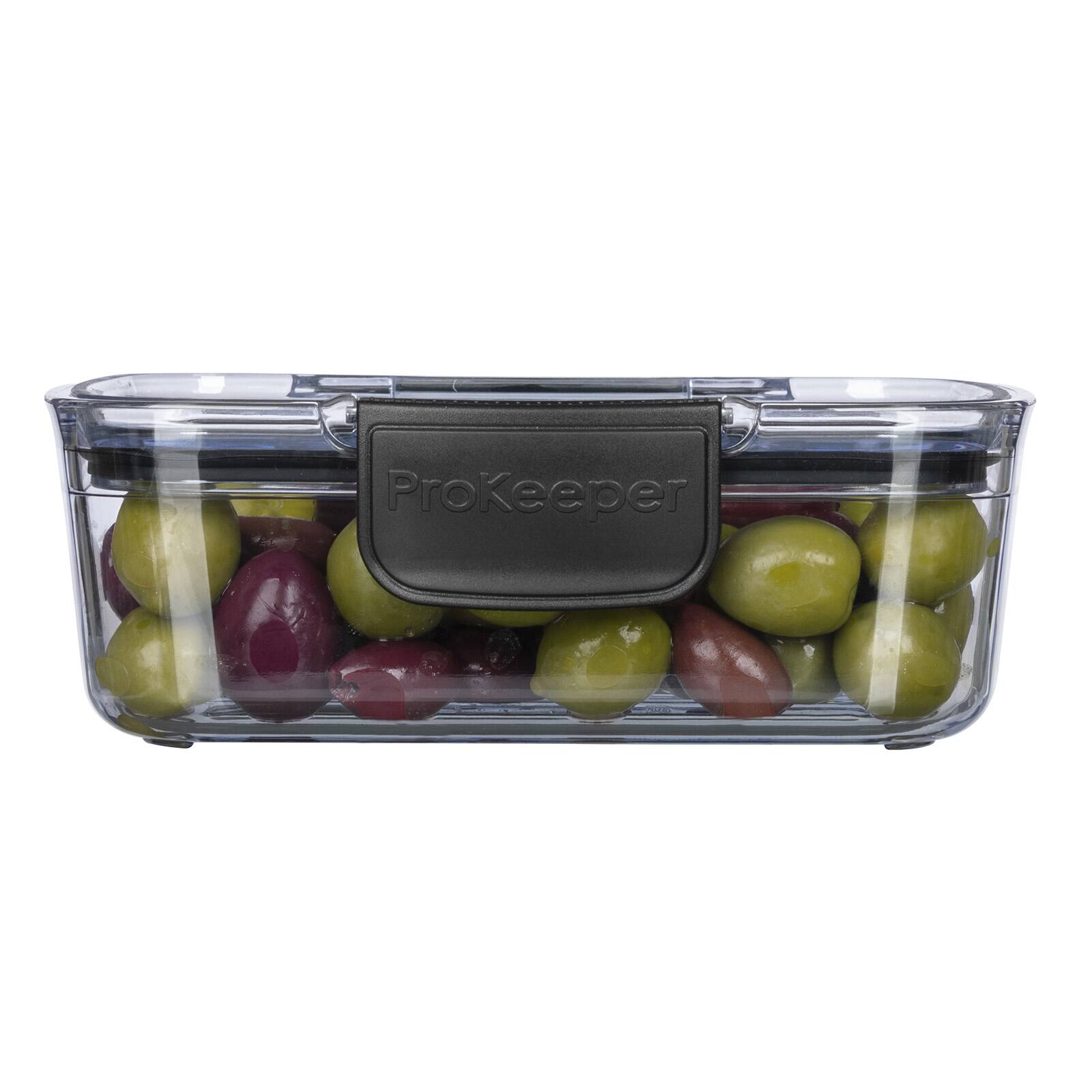 Alt View 2. Progressive International - ProKeeper+ Airtight Mini Deli Storage Container, Clear Plastic - Clear.