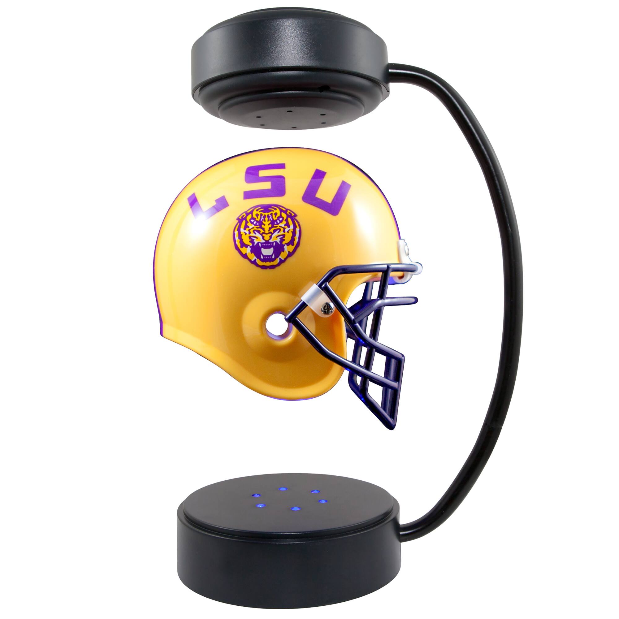 Alt View 3. Pegasus - LSU Tigers Hover Team Helmet - Multicolor.