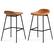 Angle. Simpli Home - Dafney Bar Stool (Set of 2) - Camel Brown.